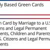 Family Based Green Cards