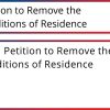 Petition to Remove the Conditions of Residence