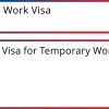 H-2B Work Visa