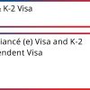 K-1 & K-2 Visa